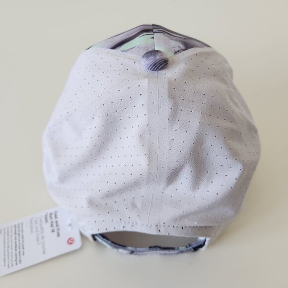 NWT LULULEMON PGM1 Grey Multi LTWT Adjustable Women's F&F Run Hat Ventilated OS - Picture 4 of 9